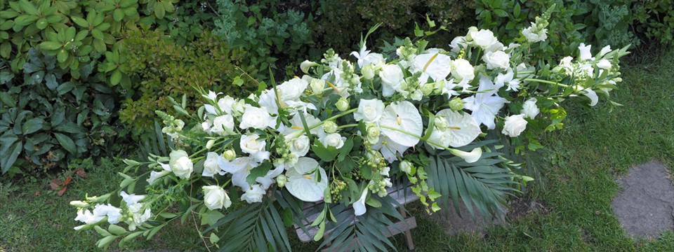 Montage de fleurs fraîches